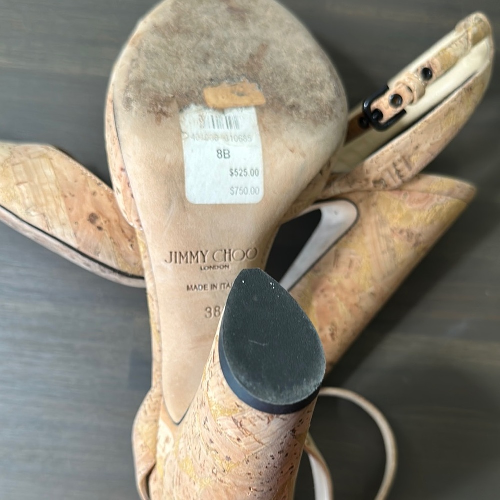 Jimmy Choo Tan Heels - Picture 8 of 8